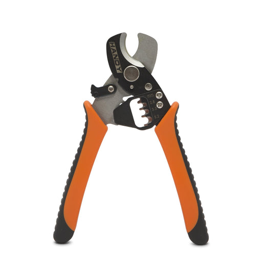 Клещи с предпазна ключалка за рязане и оголване на кабели  HANDY