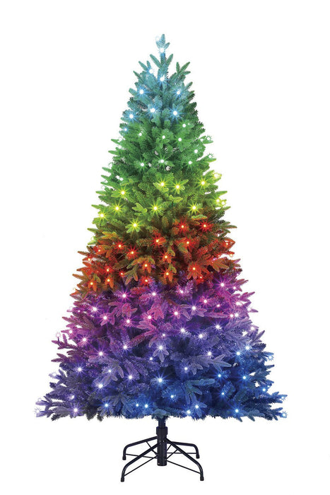 Класическа електрическа камина Кафяв модел + Twinkly Christmas Tree - Промо пакет