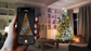 Електрическа камина Класически модел дъб + Twinkly Christmas Tree - Промо пакет