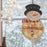 Зимен декоративен комплект - 1,5 м декоративно дърво с 200 светодиода и полярна мечка + БОНУС декорация за врата