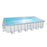 Правоъгълен басейн с метална рамка Elite Summer Waves 732 см х 366 см х 132 см (КОМПЛЕКТ в комплект с аксесоари включени)