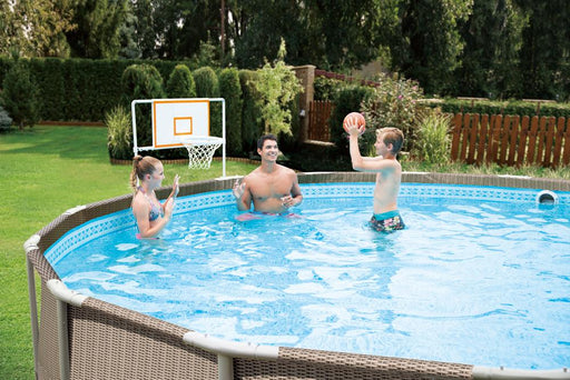 Summer Waves баскетболен комплект за басейни с метална рамка