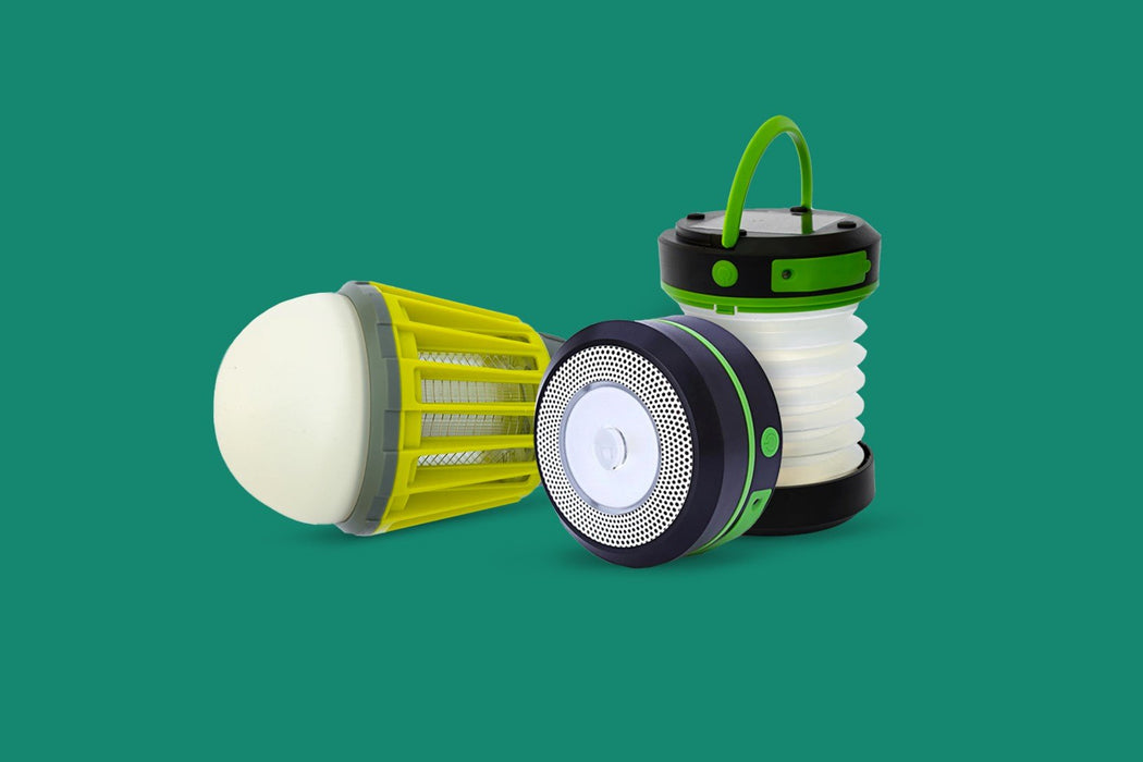 Комплект лампи за къмпинг със система против насекоми